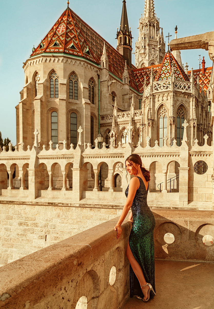 larisa costea,larisa costea blog, the mysterious girl, larisa in hungary, larisa in budapest,budapest,buda, budapesta, city breakin budapest,what to see in budapest, fisherman's bastion,matthias church,bloggers in budapest,parliament,budapest parliament, danube, byda castle, ungaria, ever pretty,evening gown, evening dress, sequined dress,sequins, ombre sequins, silver sandals , steve madden sandals, elegant dress