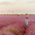 Lavender and balloons